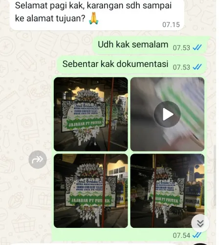 Pengiriman Papan Bunga Selamat Wanakerta Cibatu
