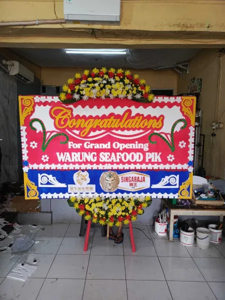 Papan Bunga Ucapan Selamat Wanakerta Cibatu