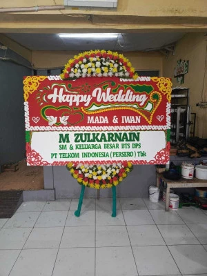 Papan Bunga di Wanakerta Cibatu